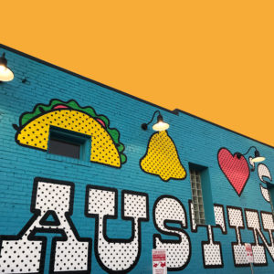 Taco Bell Austin Mural