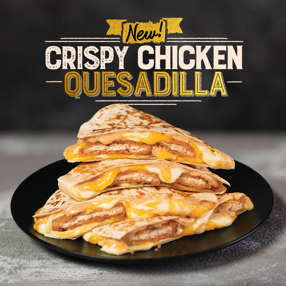 Crispy Chicken Quesadilla – Ezell