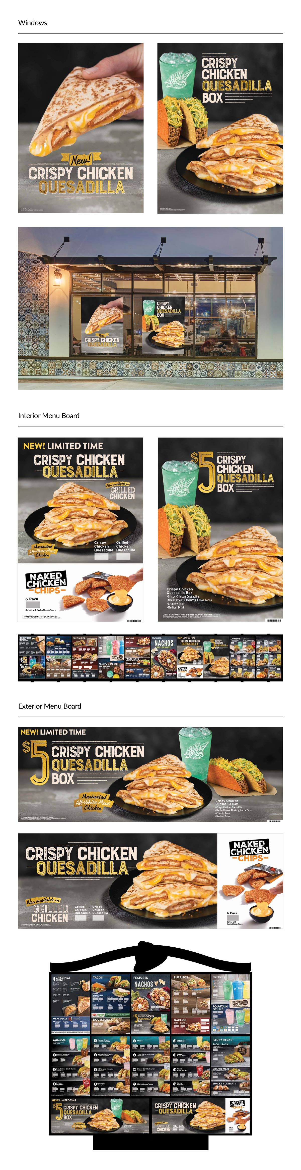 Ezell – Crispy Chicken Quesadilla